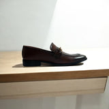 Shaded loafers with Patina finish
